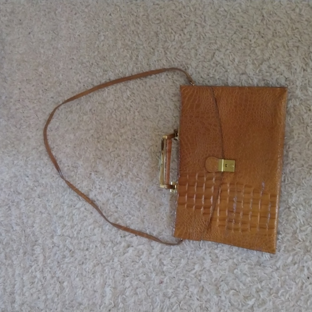 Vivace Embossed Croc Shoulder Bag.